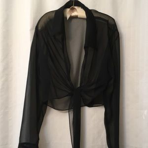 Big Fish sheer shoulder wrap